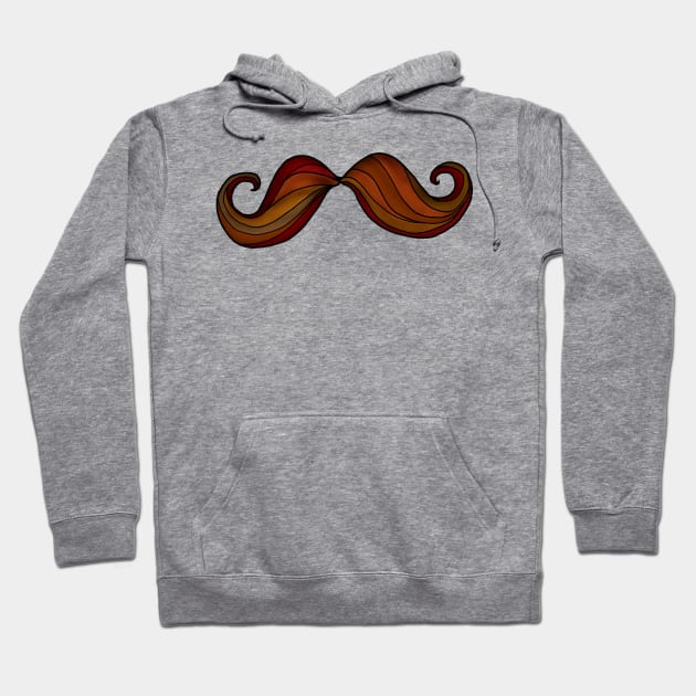 Moustache Hoodie by ogfx